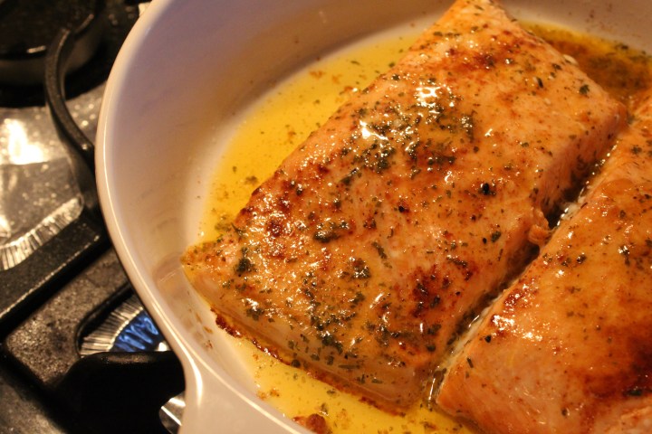Broiled Salmon